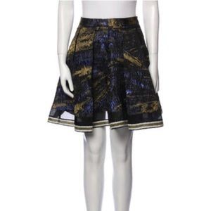 Ostwald Helgason Printed Mini Skirt